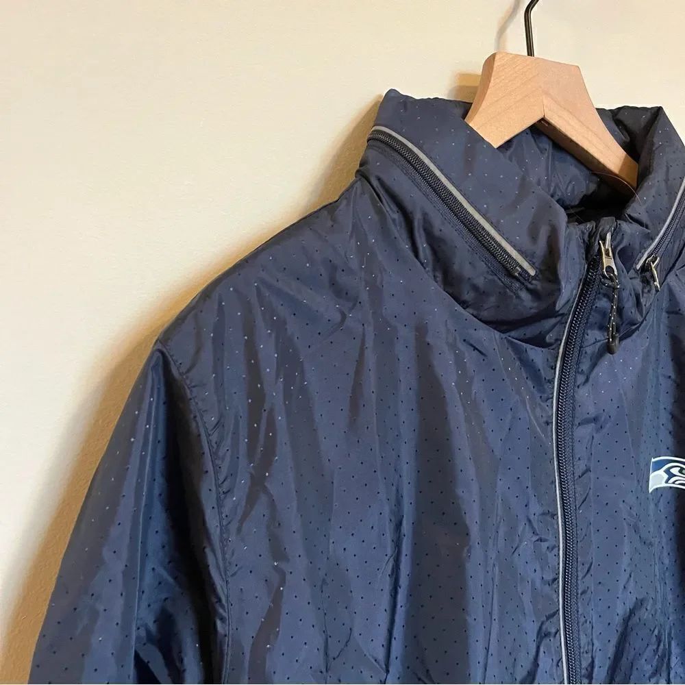 Seattle Seahawks NFL Women's Light Weight Jacket - Picture 9 of 16